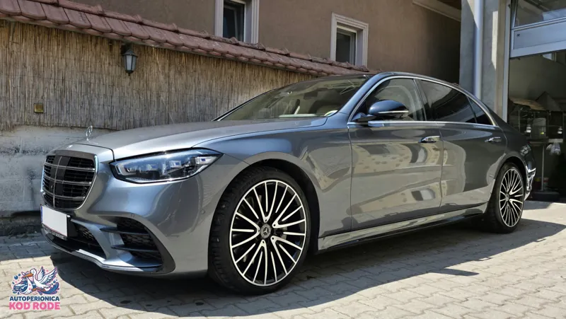 Mercedes S-klasa posle poliranja, Šabac