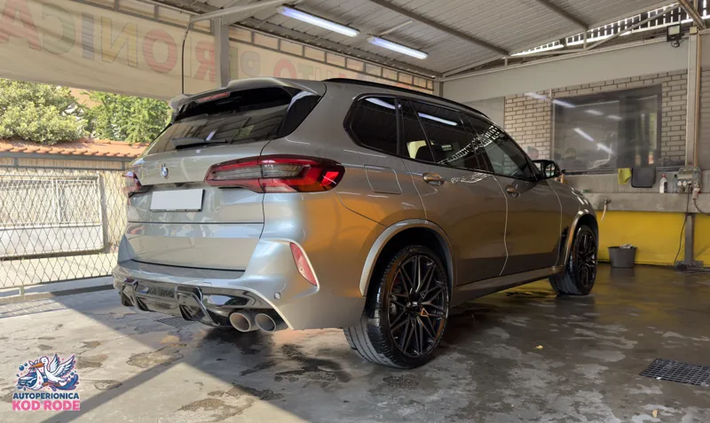 BMW X5 M posle pranja, Šabac