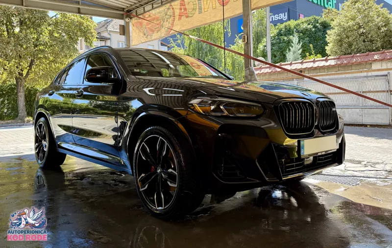 BMW X4 M posle pranja, Šabac